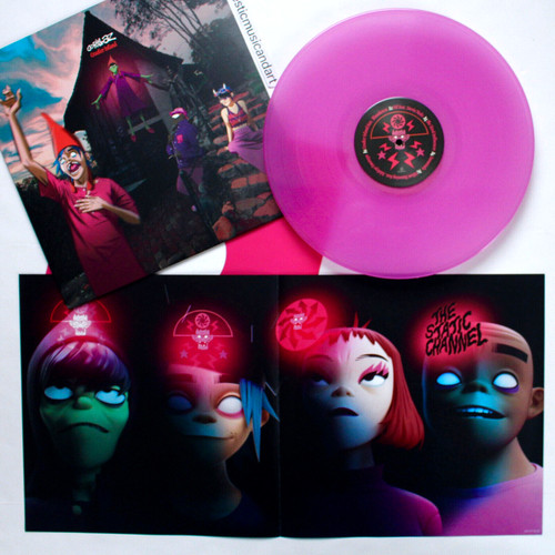 Rare violet vinyl dlx gorillaz - violet,