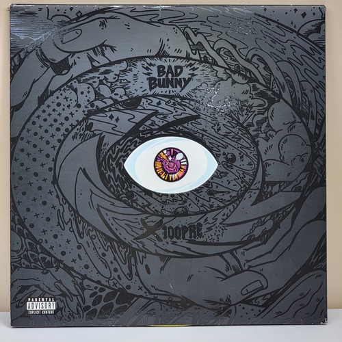 100pre bad bunny record - x, (record