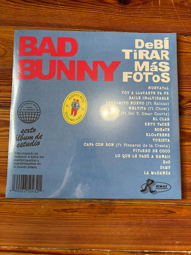 Factory sealed bad bunny dtmf - bad,