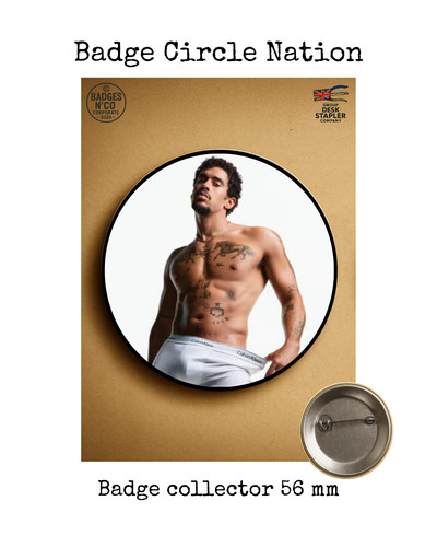 Bad bunny badge - 56mm, acier